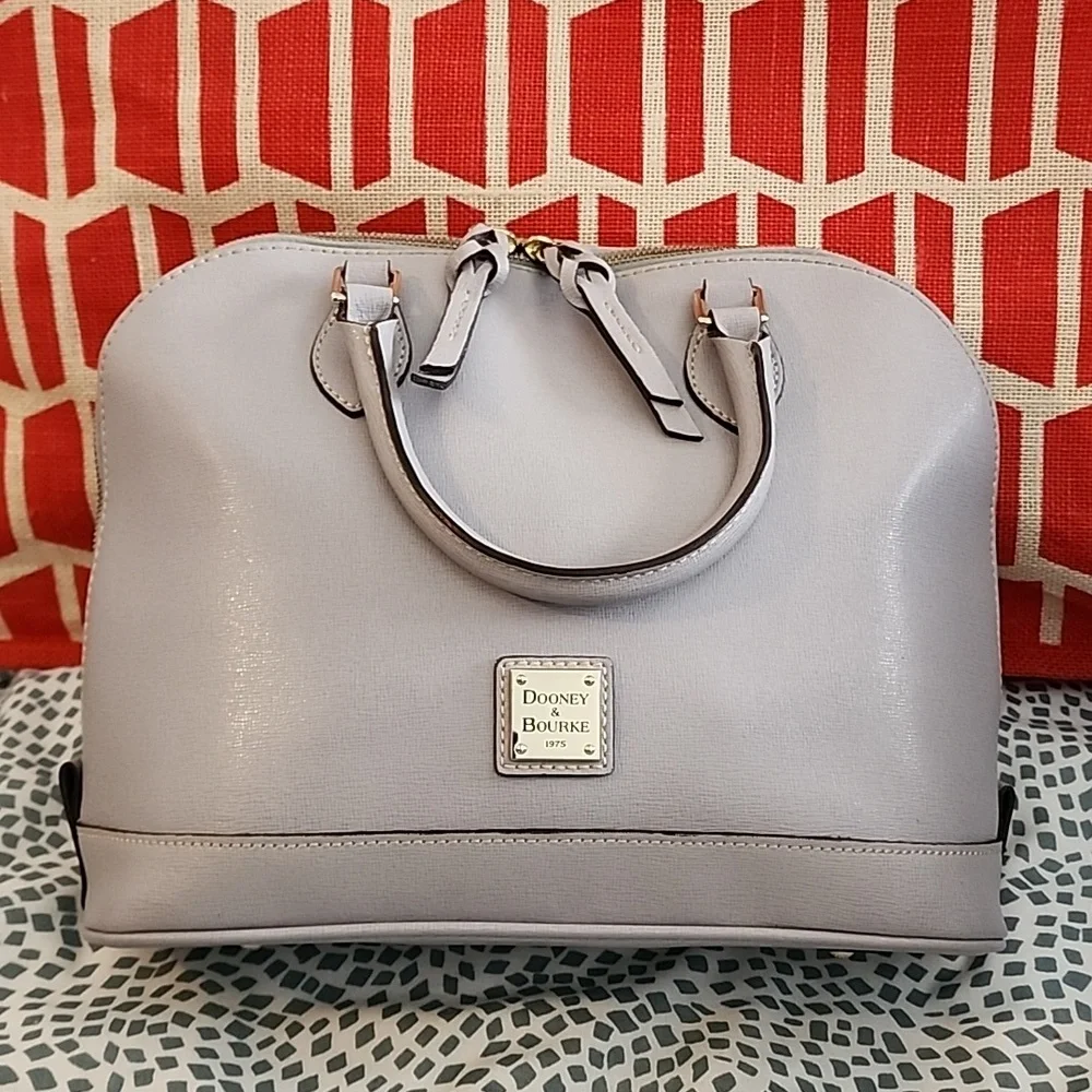 Dooney & Bourke Saffiano Zip Zip Satchel